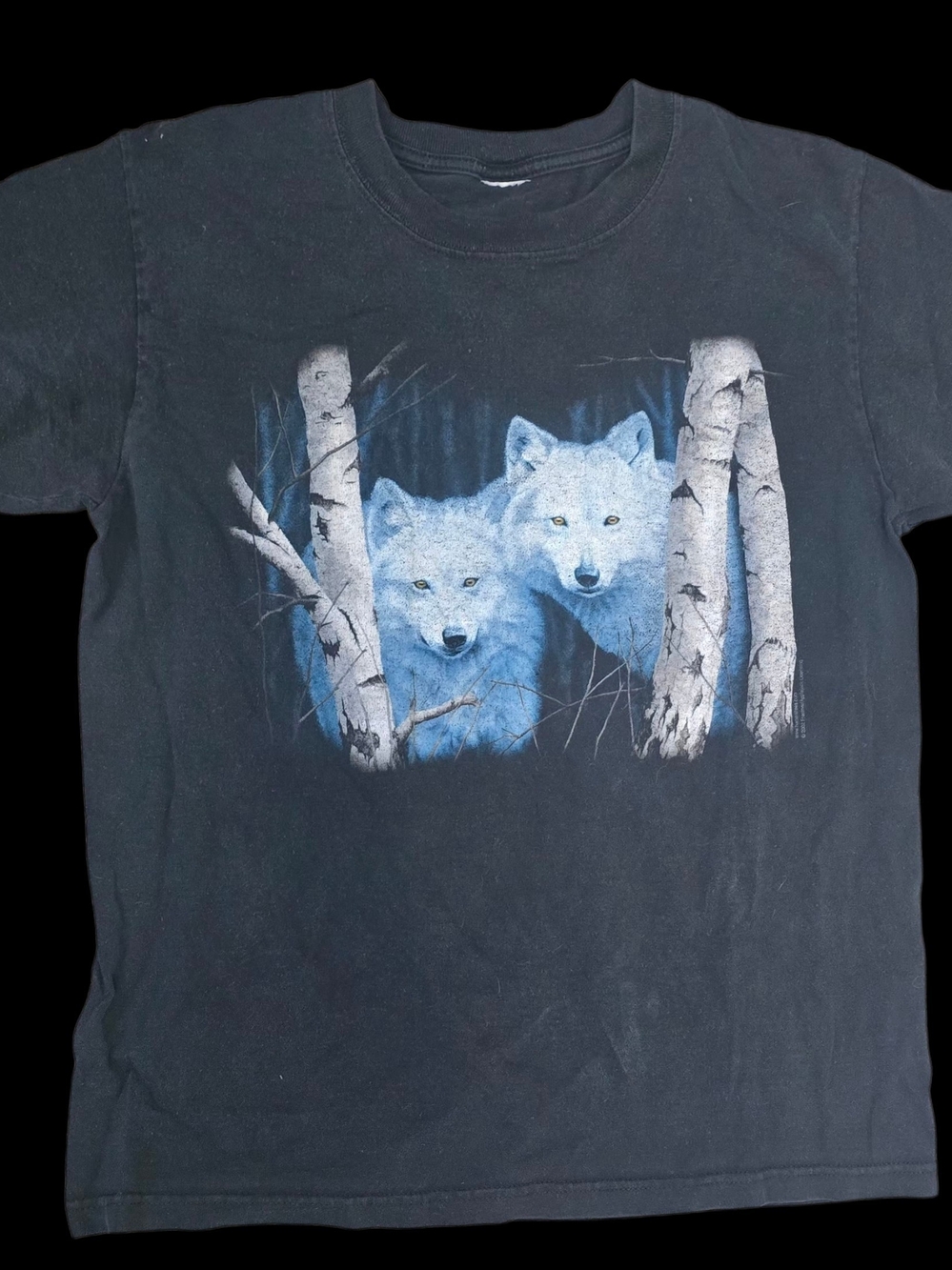 2002 Black Wolf Graphic Tee
